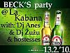 LA KABANA - BECKS party @ Istra