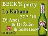 LA KABANA - BECK'S party
