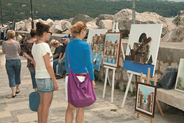 Mandrać 2017, an international competition of painters