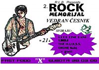 2nd Rock memorial Vedran Česnik @ Fast food "X"