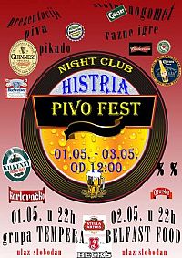 HISTRIA BIRA FEST @ Night Club Histria