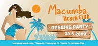 Macumba opening party @ MACUMBA B.C. Mareda