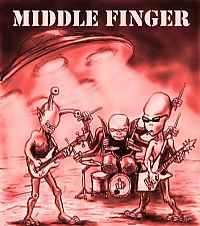 Middle Finger @ Rock Caffe Pula