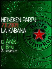 HEINEKEN PARTY @ disco bar LA KABANA, Kaštelir