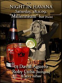 NIGHT IN HAVANA @ MILLENNIUM bar, Pazin