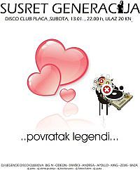 SUSRET GENERACIJA DISCO CLUB PLACA @ Istra