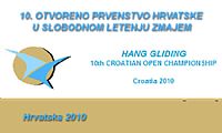 10. Otvoreno prvenstvo Hrvatske u slobodnom letenju zmajem