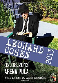 Leonard Cohen concert in Pula